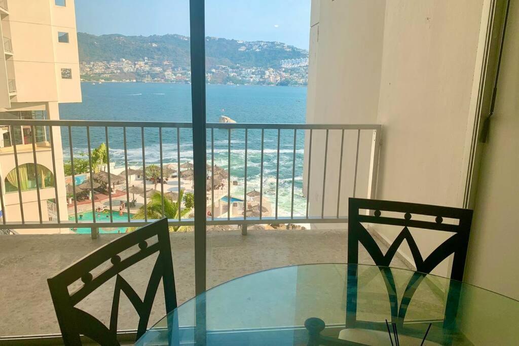 Loft Con Vista Al Mar Y Acceso A Playa Appartement Acapulco Buitenkant foto